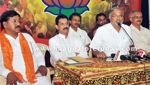 bjp press meet...